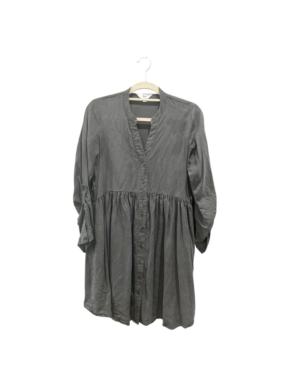 Ripe Olive Nursing and Maternity Button Up Tencel Dress XS - Picture 3 of 14